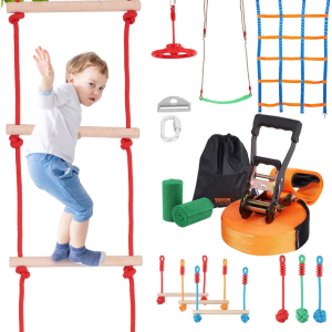 VEVOR Ninja Warrior Obstacle Course for Kids