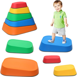 5 Pcs Balance Stepping Stones for Kids